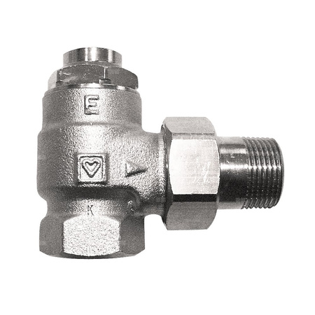 HERZ-RL-1-E - zawór powrotny, figura kątowa, średnica 1/2