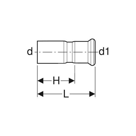 O-Ring gumowy GEBERIT Mapress NBR hnbr 15 mm, kolor żółtobrązowy