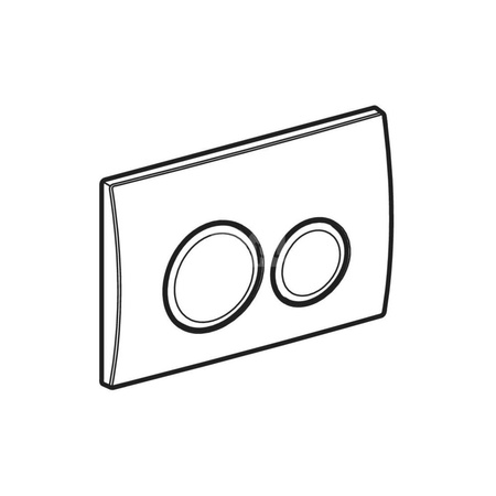 Elementy mocujące Geberit dla przycisków uruchamiających Sigma i Delta