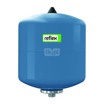Naczynie wzbiorcze REFLEX DE 8, pojemność 8 l, 25 bar / 70'C, kolor niebieski, do instalacji C.W.U.