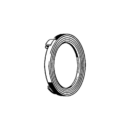 Uszczelka płaska okrągła VIEGA 6168.12 guma, 75mm x 50mm / 5mm