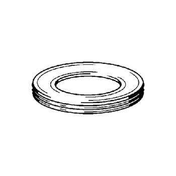 Uszczelka płaska okrągła VIEGA 3811-268 guma, 127mm x 72mm / 14mm