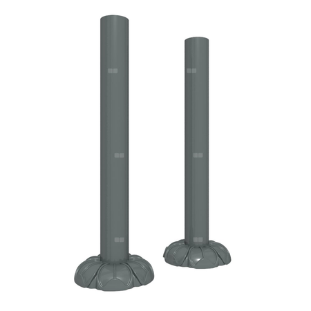 Zestaw maskujący podwójny ARTISTIC, fi18/fi50/L160 mm, (A67000VXX) - pomalowany \ RAL 7012