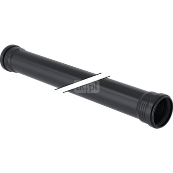 Rura Geberit Silent-Pro z dwoma mufami d125