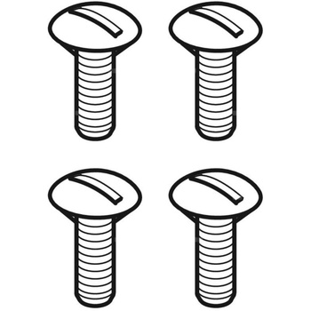 Zestaw śrub mocujących do podświetlanego lustra Keramag Silk