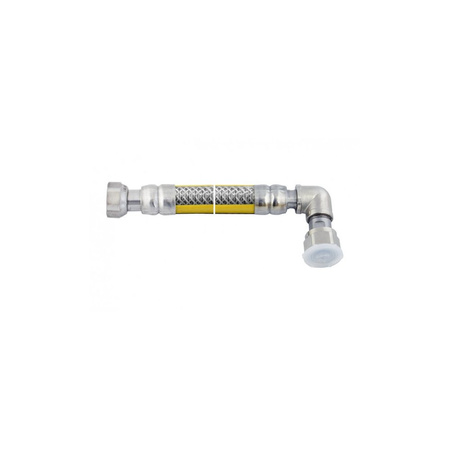 Wąż do gazu VALVEX V-Gas ze złączem gwintowanym 1/2'' Gwint wewnętrzny x GW kolano 1500 mm, oplot: PCV