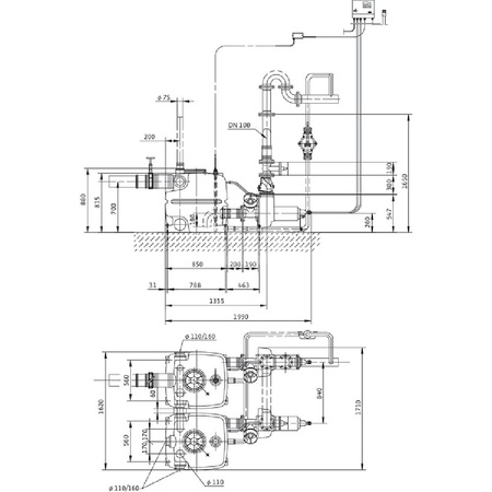 Pompa do ścieków WILO DrainLift XXL 50 Hz / 93.33m³/h / 10W