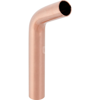 Kolano 60' GEBERIT Mapress Kupfer bose, miedź, 42 mm, DN 40 x 42 mm x DN 40 (końcówka wsuwana x końcówka wsuwana)