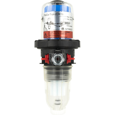 Filtr oleju zintegrowany z odpowietrznikiem FloCo-Top 2CM Si, 2x G3/8", GW G3/8", wkład z tworzywa