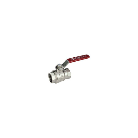 Zawór kulowy GIACOMINI R850-NPT mosiądz chromowany 2'' GW, uchwyt: dźwignia