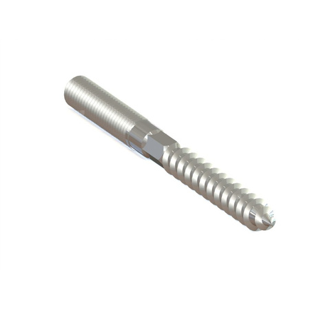 Wkręt dwugwintowy WK M10 140mm WKM10L140