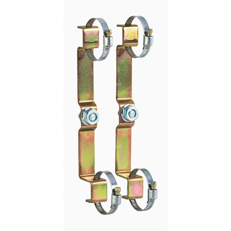 Para uchwytów montażowych z zaciskami i śrubami