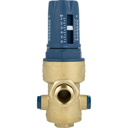 Reduktor ciśnienia wody BPR 421 z siatką filtracyjną, półśrubunki R1/2'', 1 ÷ 6 bar