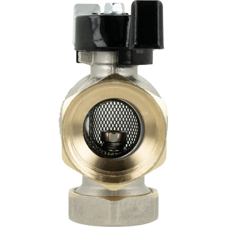 Zawór kulowy z filtrem siatkowym i magnesem BFV, GW G3/4''