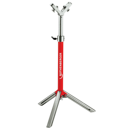 Stojak podtrzymujący rury, regulowany, do rur do 6"