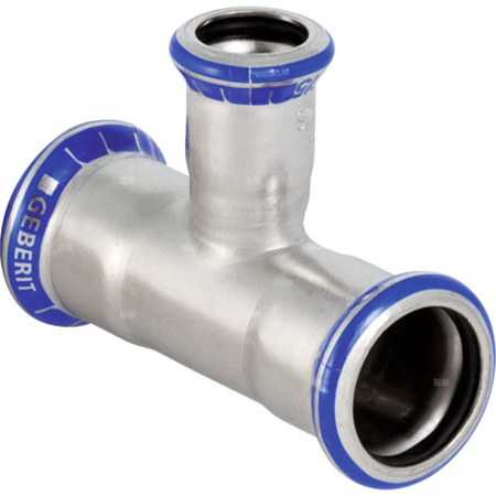 Trójnik GEBERIT Mapress Edelstahl redukcja stal nierdzewna 28 mm x 22 mm x 22 mm MZ