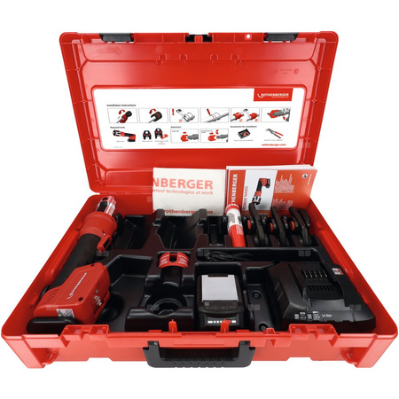 ROMAX NANO 2.0 AH/18 V z ładowarką + zestaw 3 szczęk iJAW SV15-22-28 CAS