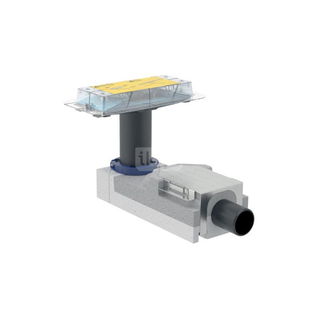 Kołnierz Geberit do rynien zbiorczych serii CleanLine