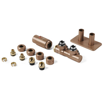 Zestaw inst. TWINS kątowy lewy All in (ATSGSO CFK/L) vt \ Bright Copper