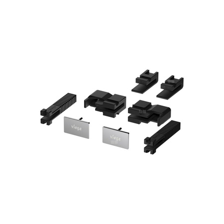 Zestaw wyposażeniowy, stal nierdzewna / błyszczący do odpływów prysznicowych VIEGA 496786