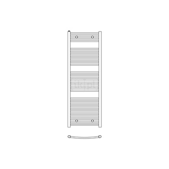 Grzejnik drabinkowy KERMI B20, wym. 764 x 890 mm, kolor biały, moc 577W