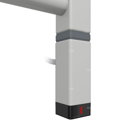 Grzałka TERMA One K30x30, 400W Tuba, Strom Sky, kabel spiralny z wtyczką [srebrzysty, 2,5m, logo Terma, instr. TERMA]