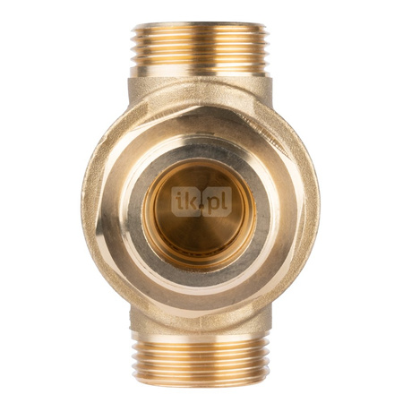 Zawór regulacyjny termostatyczny do wody ciepłej AFRISO ATM 763 mosiądz GZ 1'', DN 20, zakres temp. 35...60'C, Kvs 3.2m3/h, max. 110'C, max. 10bar