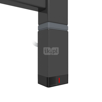 Grzałka TERMA One P30x40, 300W \ Tuba, Heban, kabel prosty bez wtyczki z maskownicą [czarny, 1,5m, l