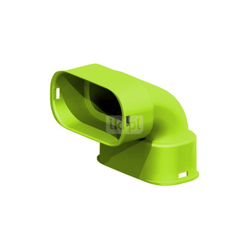 Kolano 90 st. dla płaskich kanałów 50x100 pionowe