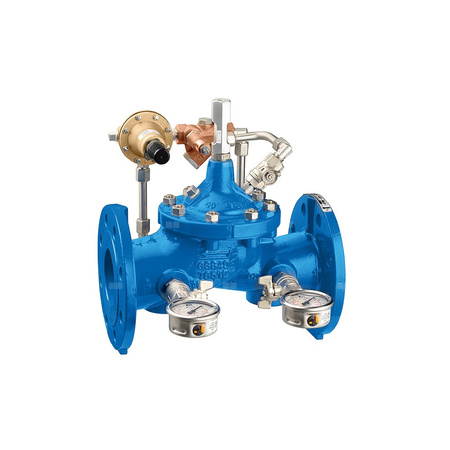 Regulator ciśnienia DN250 z zaw. pilotowym