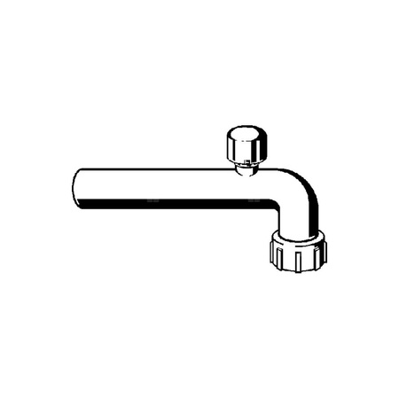 Łuk odpływowy 90 st. tworzywo sztuczne, nr wzoru 7985.01-881 DN1: 40 DN2: 40 L: 220