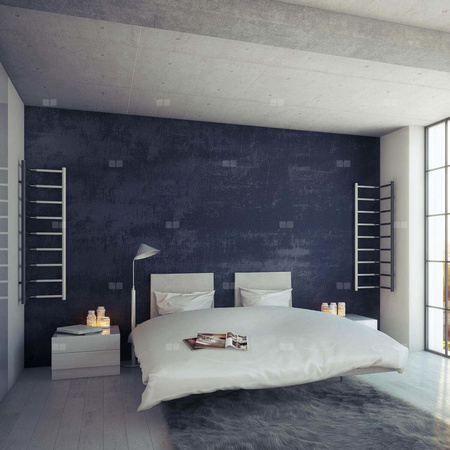 Grzejnik drabinkowy ENIX FLEXI, wym. 1375 x 674 mm, kolor biały, moc 446W