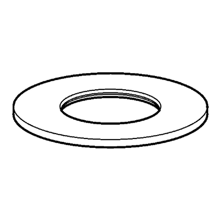Uszczelka zaworu odpływowego, wykonanie tworzywo sztuczne / różne
