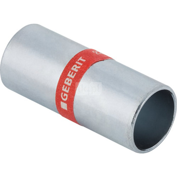 Króciec GEBERIT Mapress C-Stahl bosy stal końcówka wtykowa x końcówka wtykowa 22 mm x 22 mm