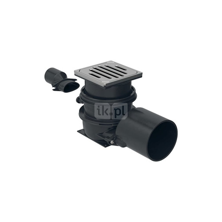 Kratka szczelinowa Geberit z ramką kratki, do wpustu podłogowego Varino i wpustu Varino 13 x 13 cm