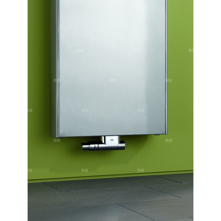 Grzejnik płytowy typ 22 KERMI X2 Verteo Plan, boczna osłona wym. 2400 x 800 mm, kolor biały, moc 3478 W