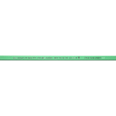 Kabel grzejny DEVIhotwatt 55 zielony 100m bęben