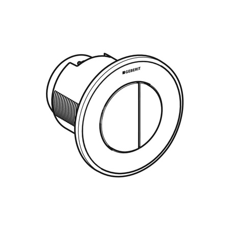 Uniwersalna skrzynka montażowa Geberit z obudową ochronną, do zdalnego uruchamiania spłukiwania typy 01 i 10