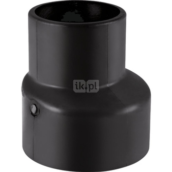 Zwężka niesymetryczna GEBERIT Silent-db20 redukcja, PE / polietylen, 90 mm, DN 90 x 56 mm (króciec)