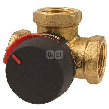 VRG131+ARA661 zestaw zaworów z napędem elektrycznym 3-punktowe 230V, DN20 KVS-4 RP3/4 czas obrotu-120s moment-6Nm