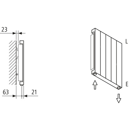 Grzejnik płytowy typ 11 KERMI HVN wym. 1800 x 1330 mm, kolor biały, moc 3306 W
