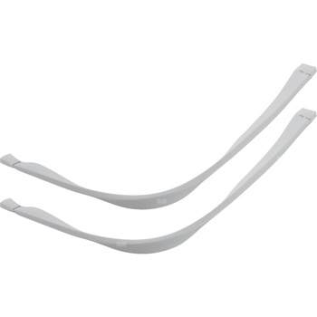 Zestaw pasków antypoślizgowych do Geberit AquaClean 8000plus / 8000 (2 szt.): Biały-alpin