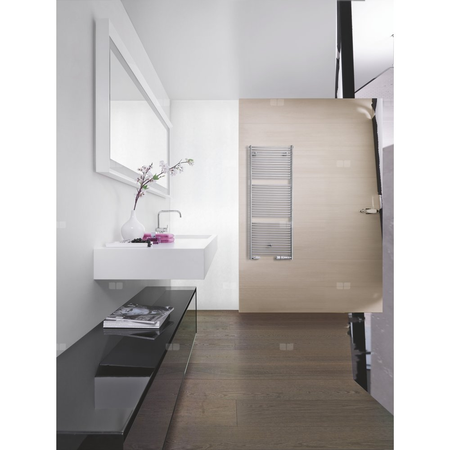 Grzejnik drabinkowy ZEHNDER Fain, wym. 1200 x 550 mm, kolor chrom, moc 936W