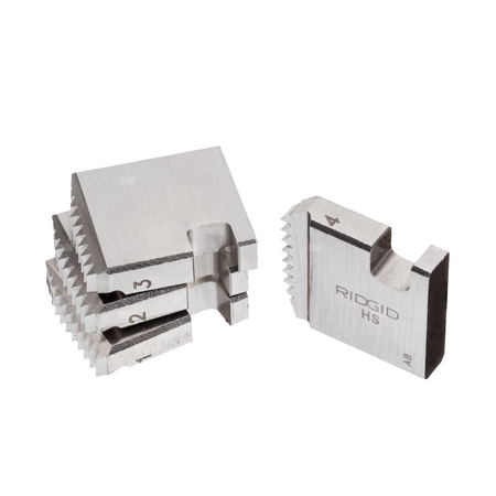 Noże do rur 1 1/4" NPT, stal szybkotnąca prawoskrętna, do głowic gwinciarskich 00-R, 11-R, 12-R, 0-R