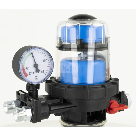 Filtr oleju zintegrowany z odpowietrznikiem FloCo-Top 2CM MS-5, 2x G3/8", GW G3/8", wkład OptiClean MS-5