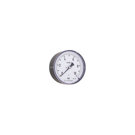 Manometr z rurką Bourdona AFRISO RF przemysłowy D401 0/2,5 bar G1/2B radialne fi 100 mm, kl. 1,0%