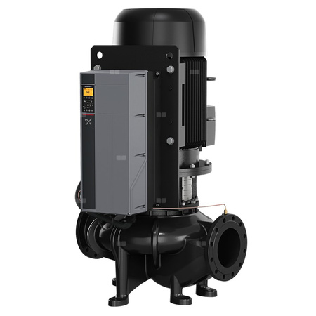 Pompa obiegowa GRUNDFOS TPE 150-340/4 typu in-line z silnikiem znormalizowanym 50 Hz, moc silnika 30kW 55 A PN 16 1465 obr/min