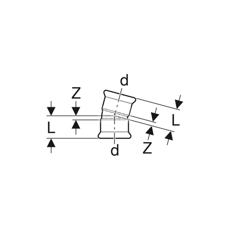 O-Ring gumowy GEBERIT Mapress CIIR 18 mm, kolor czarny