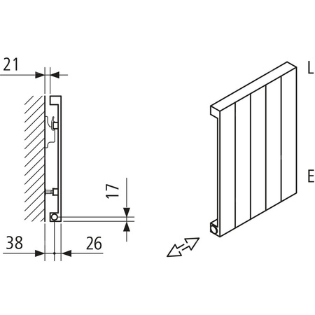 Grzejnik płytowy typ 10 KERMI HVN wym. 2200 x 1120 mm, kolor biały, moc 2350 W