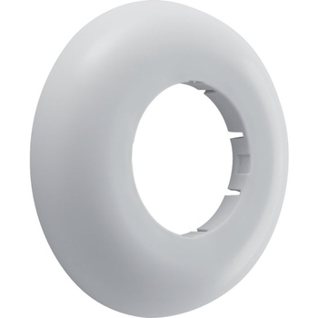 Rozetka płaska Geberit: d=32mm, Chrom błyszczący, Materiał=Tworzywo sztuczne